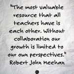 collaborate with special education teachers